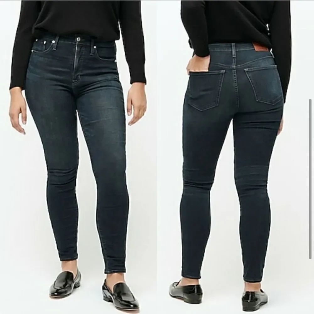 J. Crew Curvy Toothpick Skinny Jean Dark Wash NEW